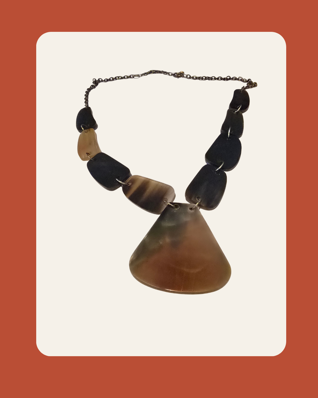 Natural Horn Necklace